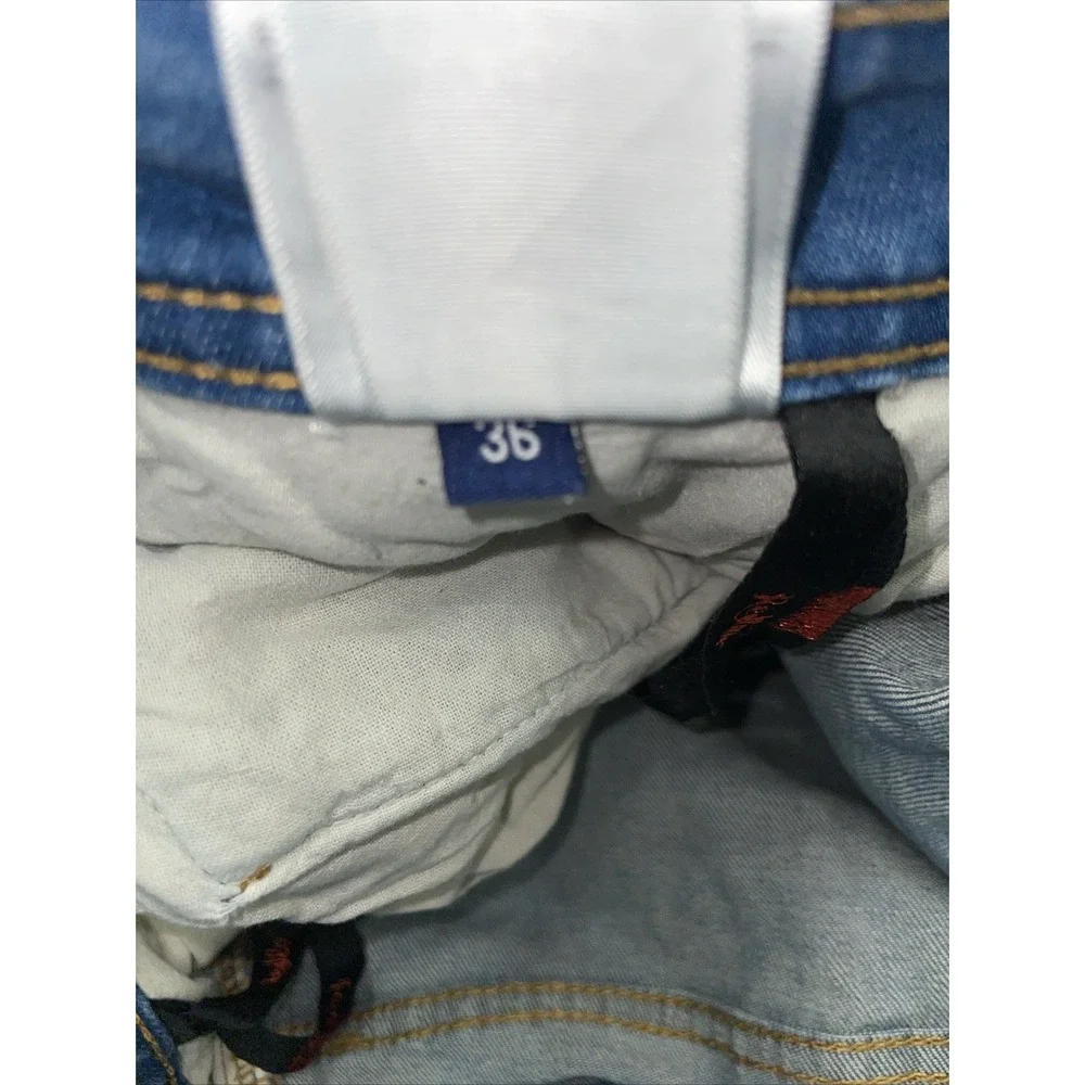 Levi's Redloop Mens 36X29 Blue Straight Leg Premium Red Tab‎ Denim Jeans